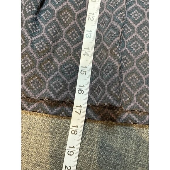 Mini Pleated Banana Republic Black Purple Brocade Satin Thread Mini Skirt Sz 4 - Picture 8 of 10